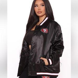 San Francisco 49ers bomber jacket